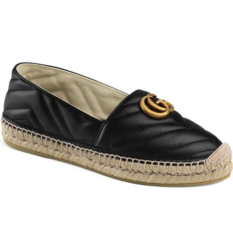 gucci women's matelassé espadrille|Gucci Women's Pilar GG Matelassé Espadrille Flats.